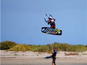 Kitesurfing