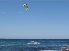 Kitesurfing