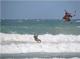 Kitesurfing