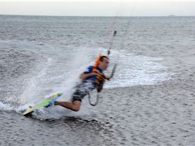 Stuck on beach, took photos