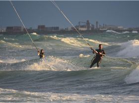 Stuck on beach, took photos