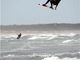 Stuck on beach, took photos