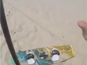 Lost twin tip kite board,
