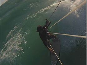 Kitesurfing