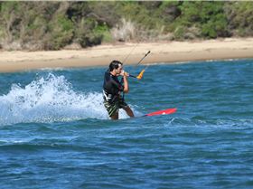 Kitesurfing