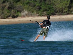 Kitesurfing