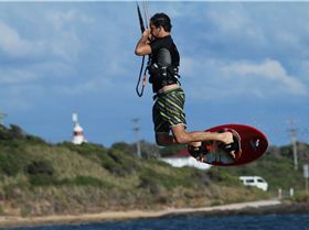 Kitesurfing