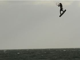 Kitesurfing
