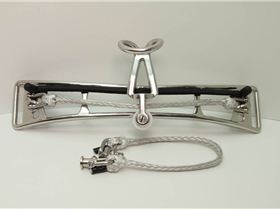 Pivoting dyneema leash