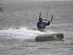 Kitesurfing