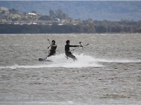 Kitesurfing