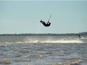 Kitesurfing