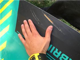 Kiteboard repair advise