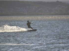 Kitesurfing