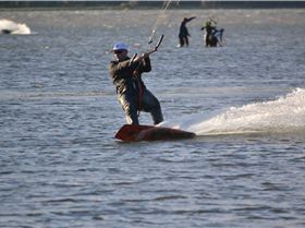 Kitesurfing