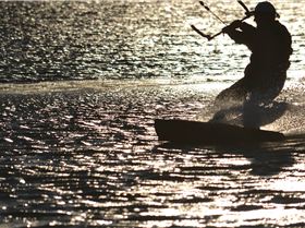Kitesurfing
