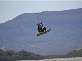 Kitesurfing