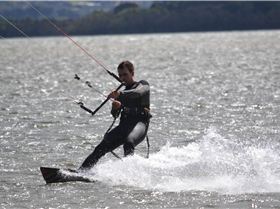 Kitesurfing