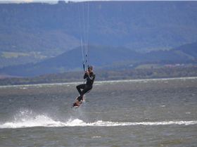 Kitesurfing