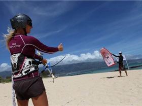 Kitesurfing