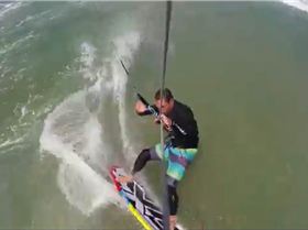 Kitesurfing