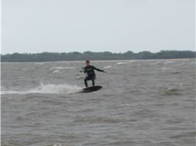 Kitesurfing