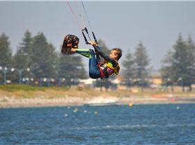 Kitesurfing