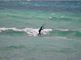 Kitesurfing