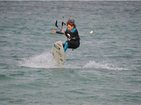 Kitesurfing