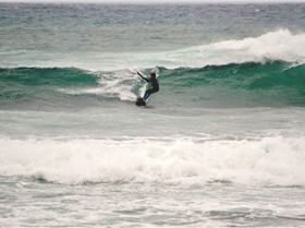 Kitesurfing