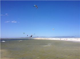 Kitesurfing