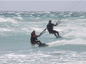 Kitesurfing