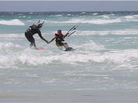 Kitesurfing