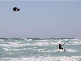 Kitesurfing