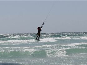 Kitesurfing