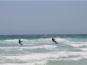 Kitesurfing