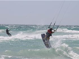 Kitesurfing