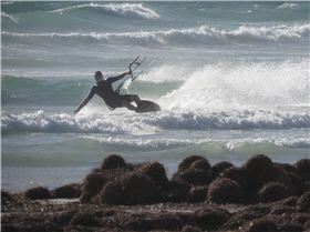 Kitesurfing