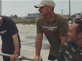 collecting jun san from his 40k downwinder