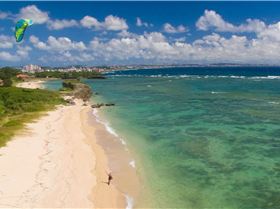 pete's drone, mike's board, my kite, and me :)