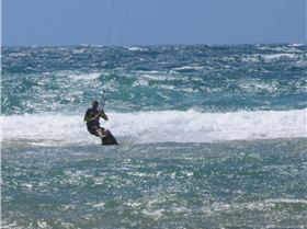Kitesurfing