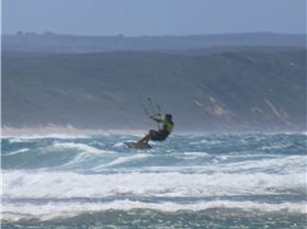Kitesurfing