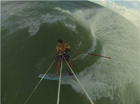 Kitesurfing