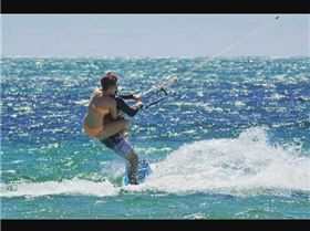 Kiteboarding