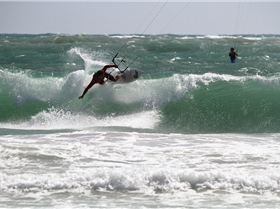 Kitesurfing