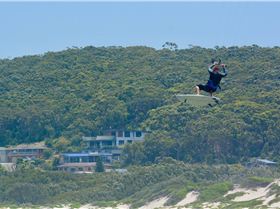 Johno's mate at Fingal Spit