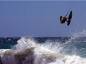 Kitesurfing