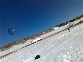 Testing the latest 08 Liquid Force Havoc at the snowy mountains