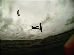 Kitesurfing