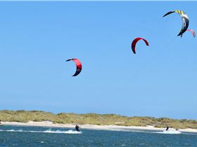 Kitesurfers at Safety Bay 26th February 2017